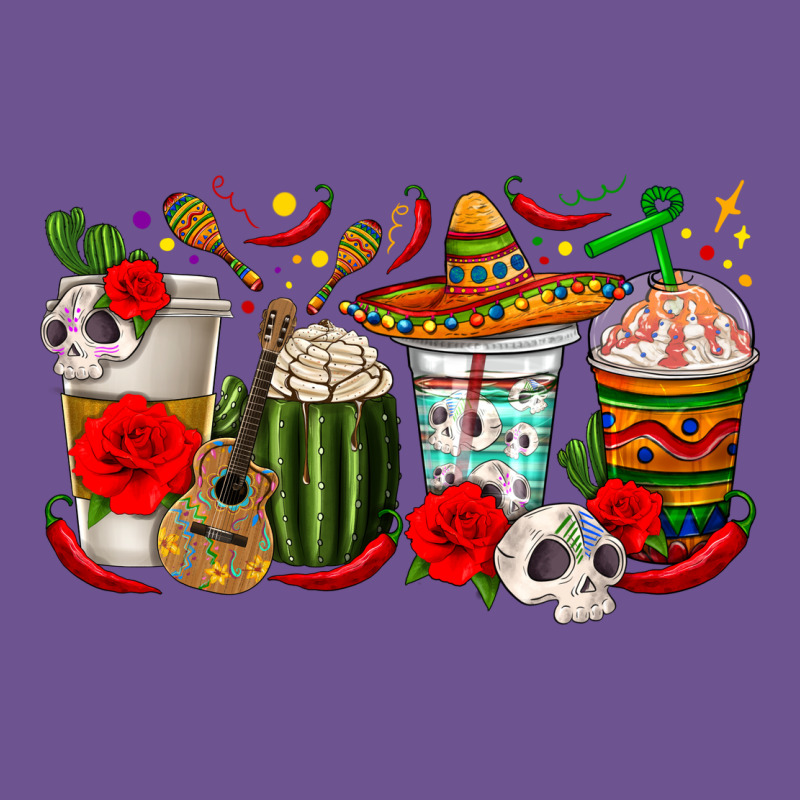 Hispanic Heritage Month Coffee Cups Vintage Tee by texasbilliewilder | Teevron