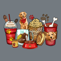 Golden Retriever Coffee Cups Heavyweight Sweatshirt | Teevron
