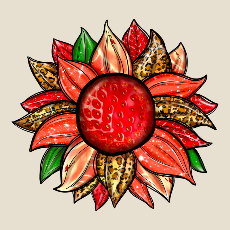 Strawberry Sunflower Urban Heavy Tee by Zillion Design Studio | Teevron