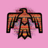 Red Aztec Thunderbird Urban Hoodie | Teevron