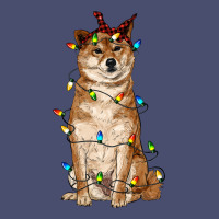 Christmas Lights Shiba Inu Vintage Tee | Teevron