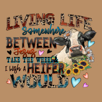 Living Life Somewhere Between Jesus Take The Wheel Vintage Hoodie | Teevron