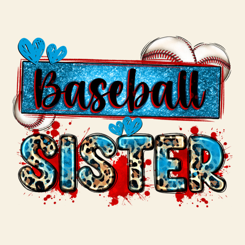 Baseball Sister With Leopard Vintage Tee by Zillion Design Studio | Teevron