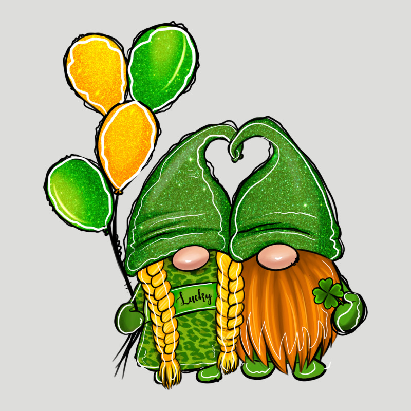 St Patrick's Day Gnomes Zipper Hoodie by Jasminsmagicworld | Teevron