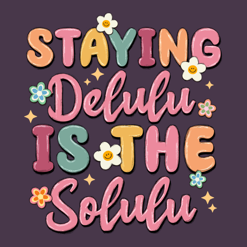 Staying Delulu Is The Solulu Heavyweight Hoodie by MaliasSmallBusiness | Teevron