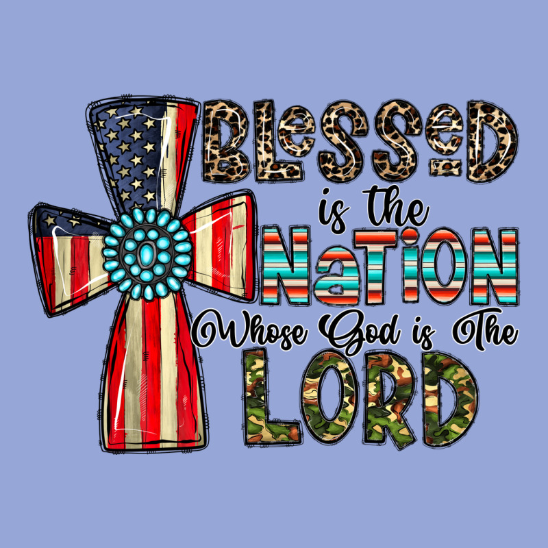 Blessed İs The Nation Whose God Is The Lord Classic Tee by CowhideDigitalArt | Teevron