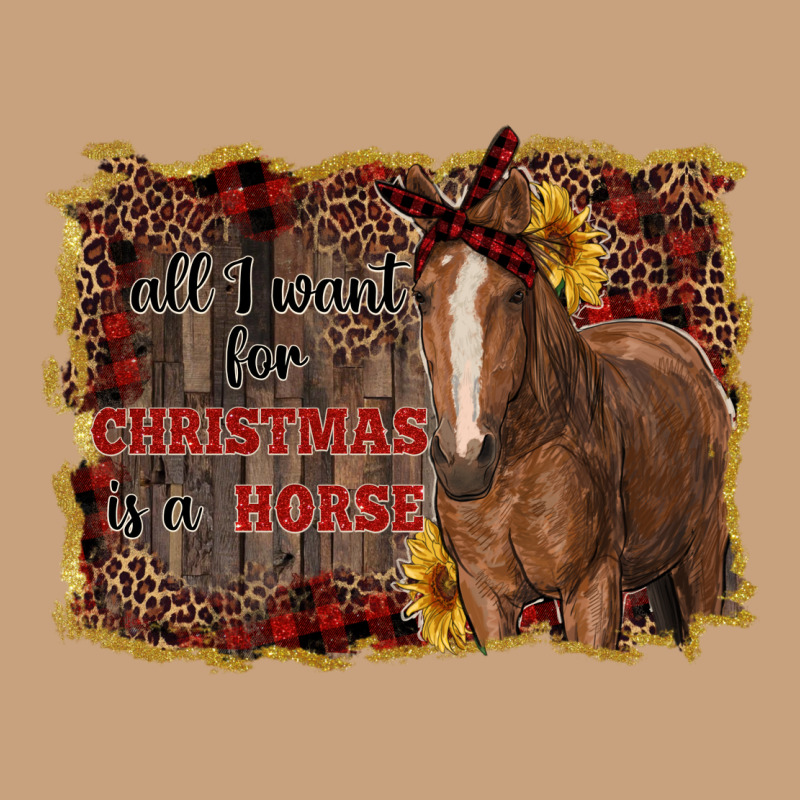 All I Want For Christmas Is A Horse Vintage Tee by RanaPortraitStore | Teevron