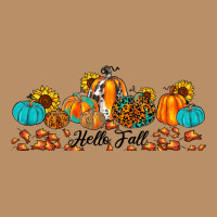 Hello Fall Pumpkin Sunflower Vintage Hoodie | Teevron