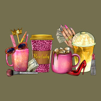 Boss Lady Coffee Cups With Money Vintage Hoodie | Teevron