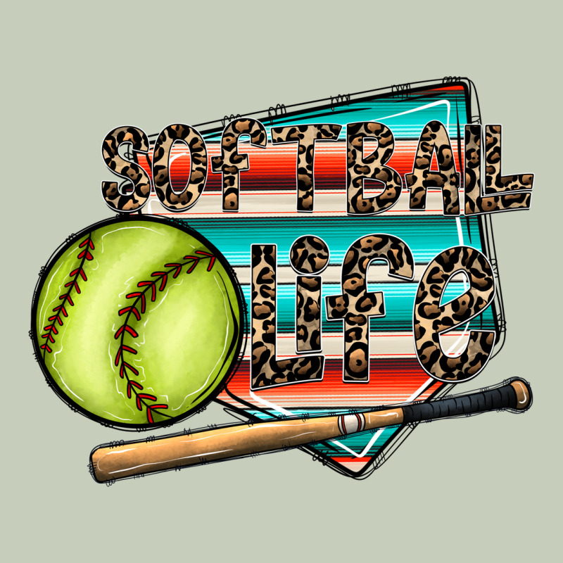 Softball Life Long Sleeve Tee by CowhideDigitalArt | Teevron