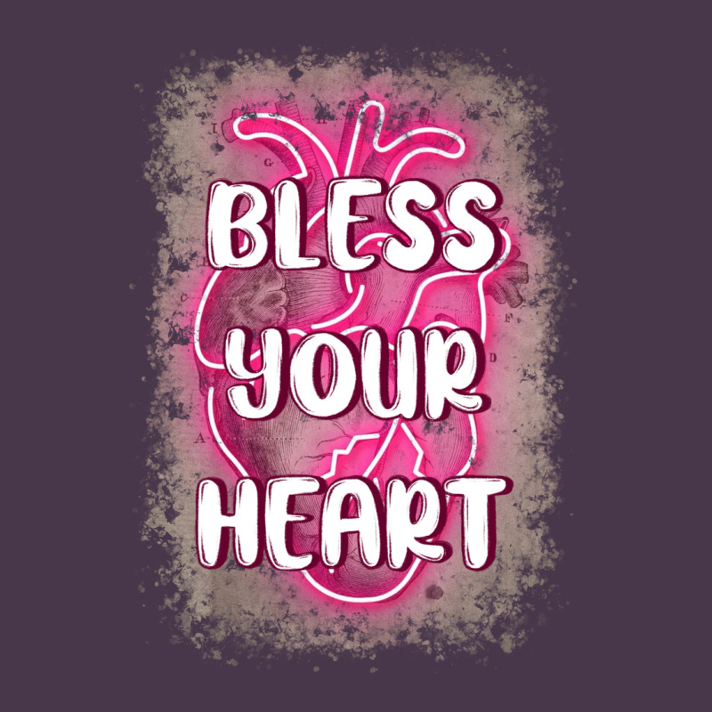Bless Your Heart Heavyweight Hoodie by MaliasSmallBusiness | Teevron
