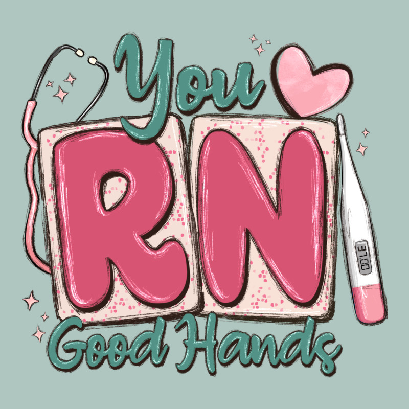 You Rn Good Hands Registered Nurse Premium Sweatshirt by MaliasSmallBusiness | Teevron