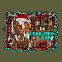 All I Want For Christmas Is A Cow Longhorn Vintage Tee | Teevron