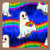 Pride Lgbtq Ghosts And Heart With Rainbow Seamless Premium Hoodie | Teevron