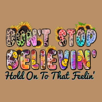 Don't Stop Believin' Hold On To That Feeling Vintage Hoodie | Teevron