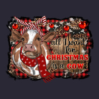 All I Want For Christmas Is A Cow Cowhide Vintage Tee | Teevron