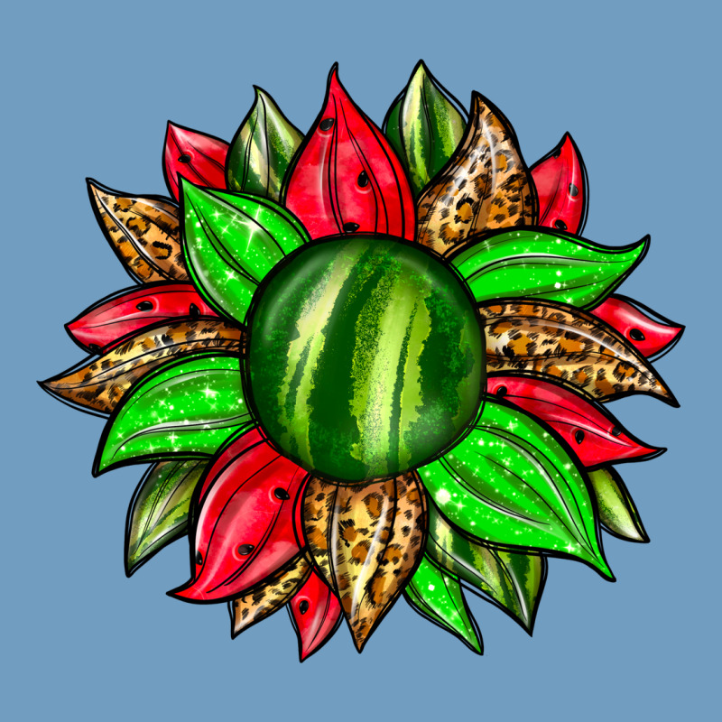 Watermelon Sunflower Urban Heavy Tee by Zillion Design Studio | Teevron