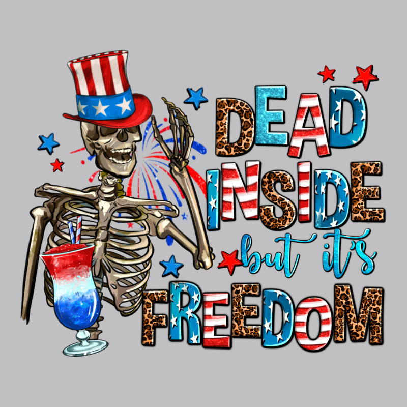 Dead Inside But Its Freedom Long Sleeve Tee by AdoDesignShop | Teevron