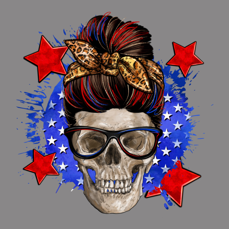 American Mom Skull Vintage Tee by Zillion Design Studio | Teevron