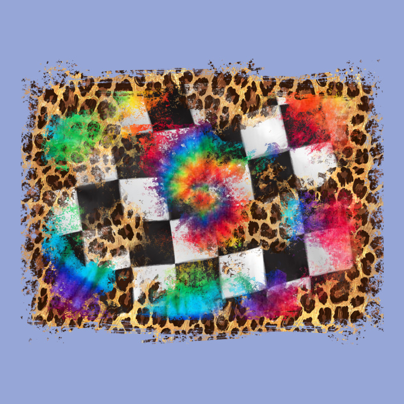 Race Leopard And Tie Dye Background Classic Tee by HRA Design Shop | Teevron