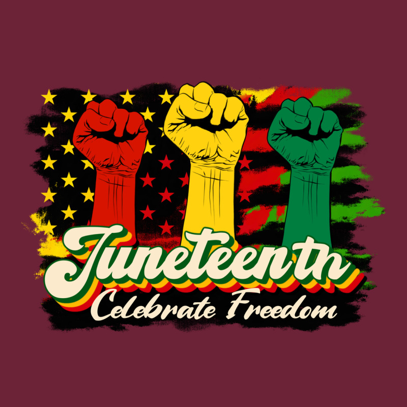 Juneteenth Celebrate Freedom Long Sleeve Tee by HRA Design Shop | Teevron