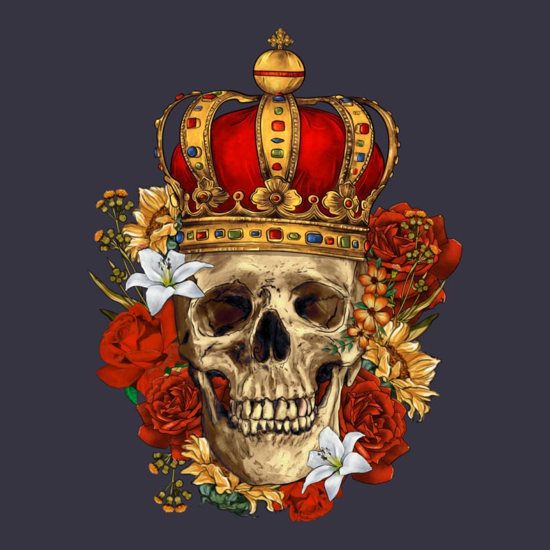 Skull King Vintage Hoodie by RanaPortraitStore | Teevron