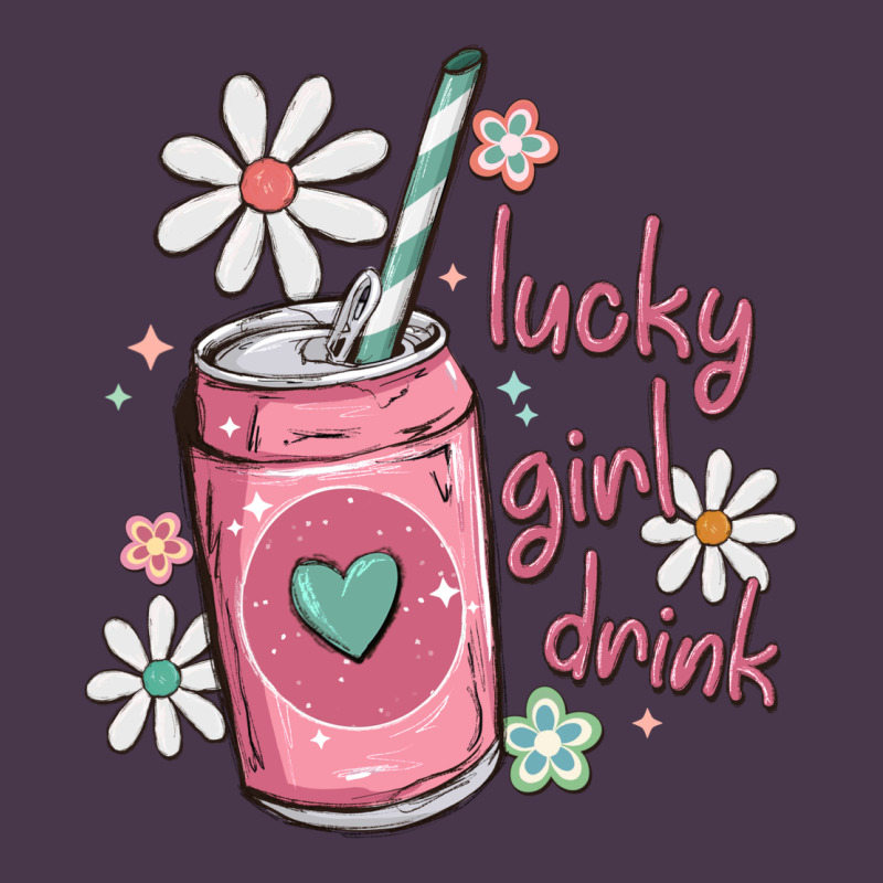 Lucky Girl Drink Heavyweight Hoodie by MaliasSmallBusiness | Teevron