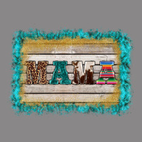 Western Turquoise's Mama Background Vintage Tee | Teevron