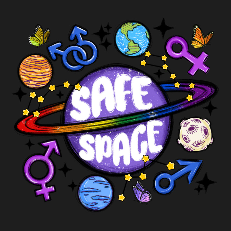 Safe Space Heavyweight Hoodie by MaliasSmallBusiness | Teevron