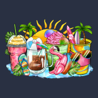 Beach Summer Coffee Cups Heavyweight Sweatshirt | Teevron