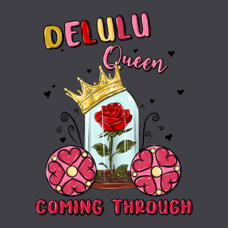 Delulu Queen Coming Through Heavyweight Hoodie by MaliasSmallBusiness | Teevron