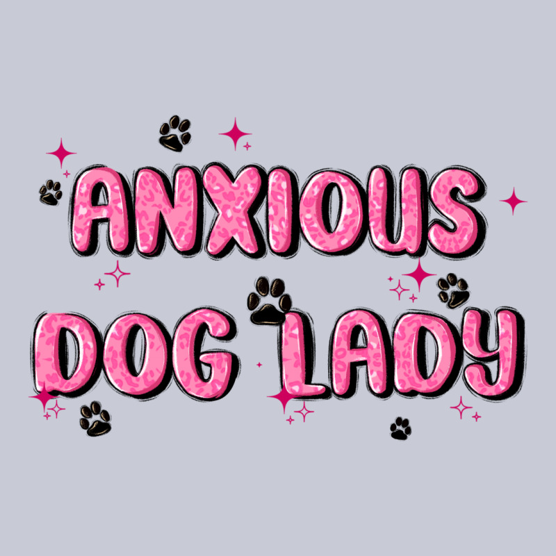 Anxious Dog Lady Heavyweight Hoodie by MaliasSmallBusiness | Teevron