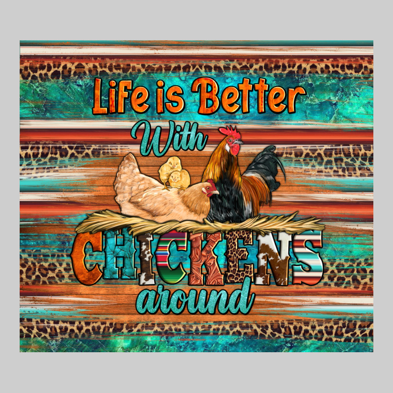 Life Is Better With Chickens Around Chicken Coop Premium Tee by Artiststas | Teevron