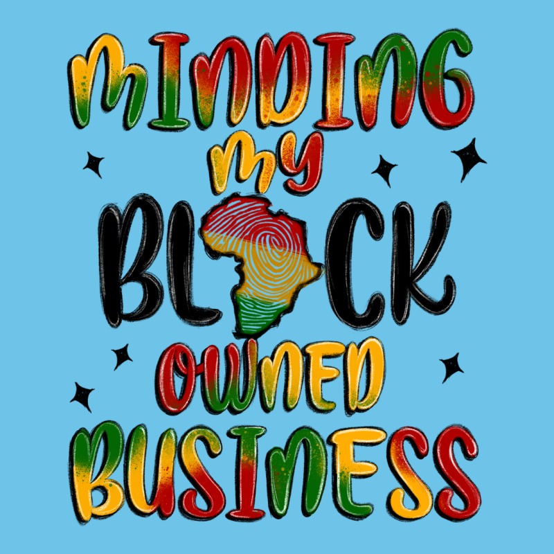 Minding My Black Owned Business Premium Sweatshirt by MaliasSmallBusiness | Teevron