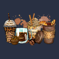 Leopard Coffee Cups Heavyweight Sweatshirt | Teevron