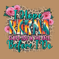 I Hope Karma Slaps You In The Face Before I Do Vintage Hoodie | Teevron