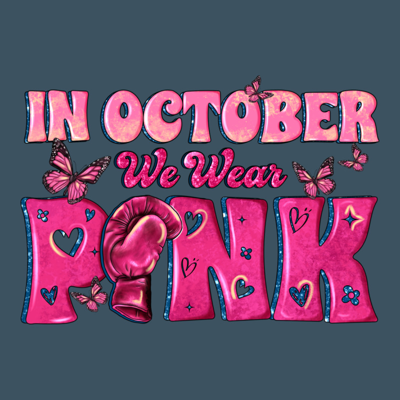 In October We Wear Pink Urban Heavy Tee by texasbilliewilder | Teevron