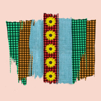 Western Sunflower Farm Life Brush Strokes Urban Hoodie | Teevron