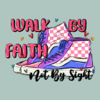 Walk By Faith Premium Sweatshirt | Teevron