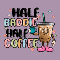 Half Baddie Half Coffee Heavyweight Hoodie | Teevron