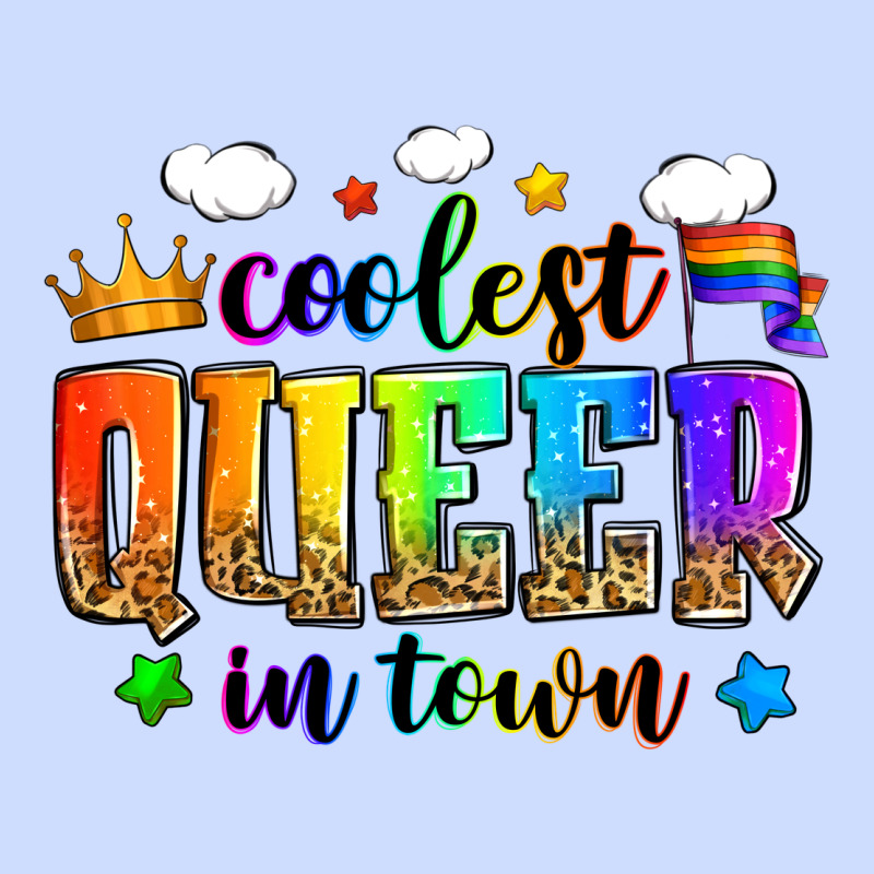 Coolest Queer In Town Urban Heavy Tee by Zillion Design Studio | Teevron