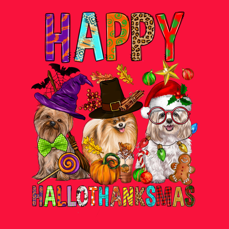 Happy Hallothankmas Dog Classic Tee by FaDigitalArtStudio | Teevron