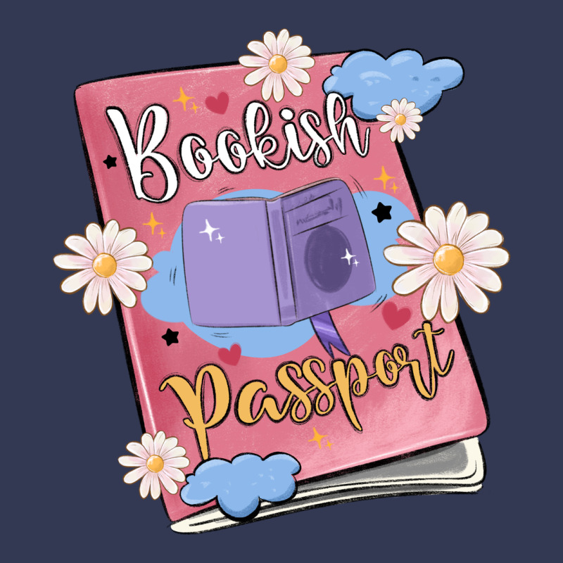 Bookish Passport Heavyweight Hoodie by MaliasSmallBusiness | Teevron