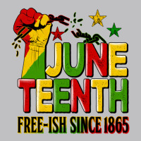 Juneteenth Fist Free Ish Since 1865 Long Sleeve Tee | Teevron