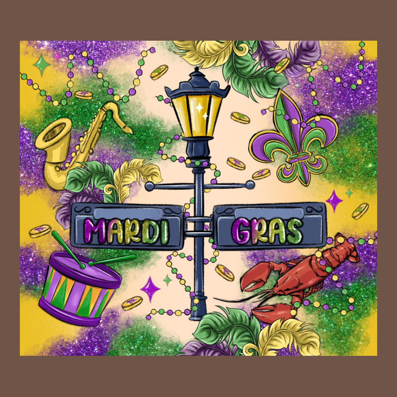 Mardi Gras Street Lights Premium Sweatshirt by MaliasSmallBusiness | Teevron