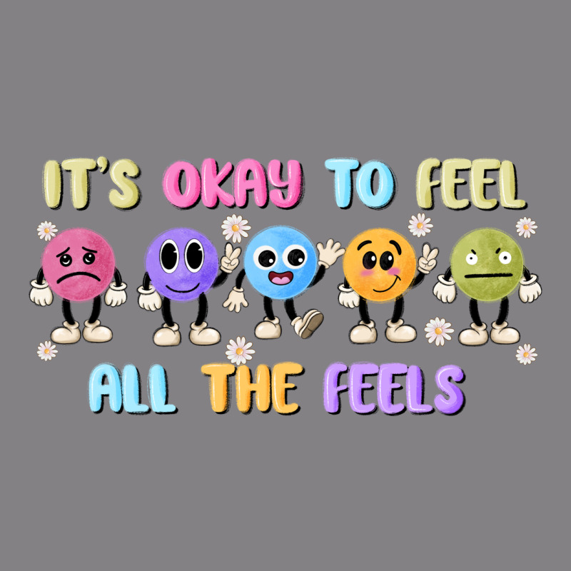 It's Okay To Feel All The Feels Heavyweight Hoodie by MaliasSmallBusiness | Teevron