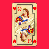 Love Playing Cards Queen Zipper Hoodie | Teevron