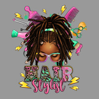 Afro Locs Hair Stylist Messy Bun Tbw Vintage Hoodie | Teevron