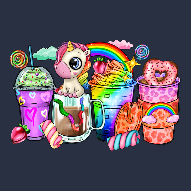 Unicorn Coffee Cups Heavyweight Sweatshirt by Zillion Design Studio | Teevron