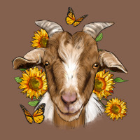 Sunflower Goat Zipper Hoodie | Teevron